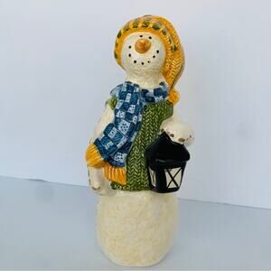 Cobble Creek Snowman Figurine